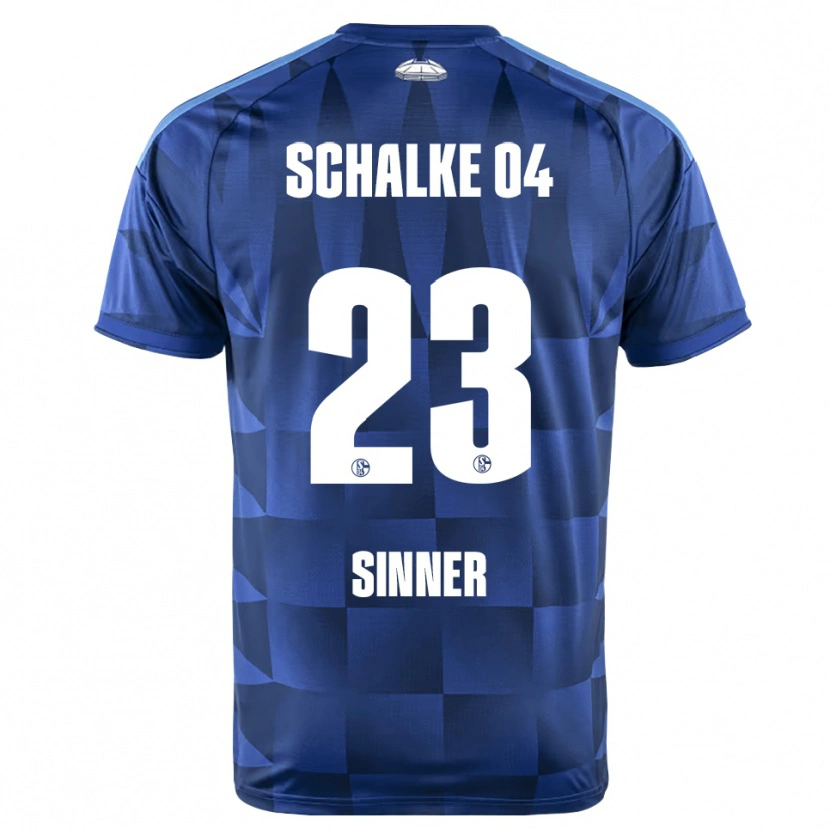 Danxen Hombre Camiseta Tiffany Sinner #23 Azul Oscuro Amarillo Blanco 1ª Equipación 2026/27 La Camisa México