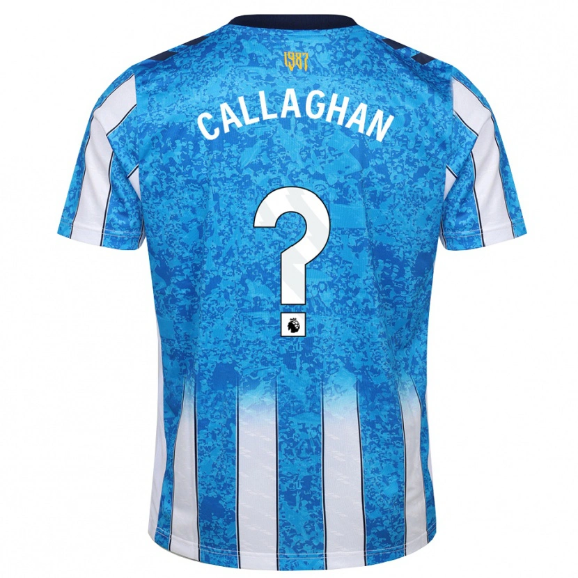 Danxen Hombre Camiseta Charlie Callaghan #0 Blanco Azul Naranja 1ª Equipación 2026/27 La Camisa México