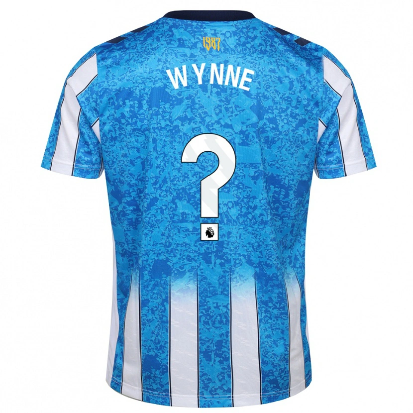 Danxen Hombre Camiseta Joe Wynne #0 Blanco Azul Naranja 1ª Equipación 2026/27 La Camisa México