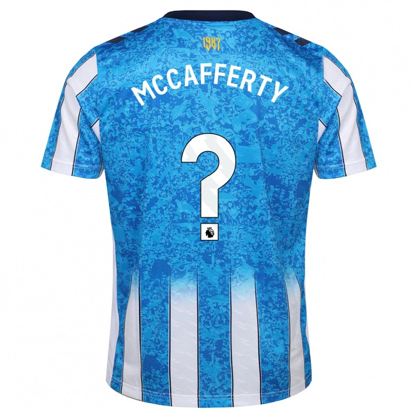 Danxen Hombre Camiseta Lewys Mccafferty #0 Blanco Azul Naranja 1ª Equipación 2026/27 La Camisa México