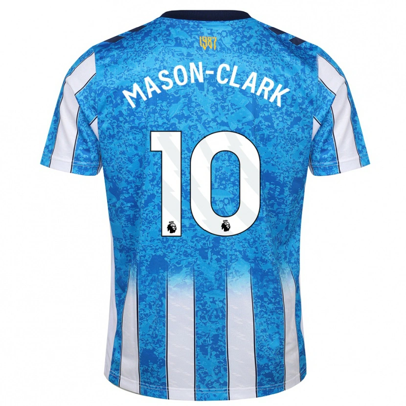 Danxen Hombre Camiseta Ephron Mason-Clark #10 Blanco Azul Naranja 1ª Equipación 2026/27 La Camisa México