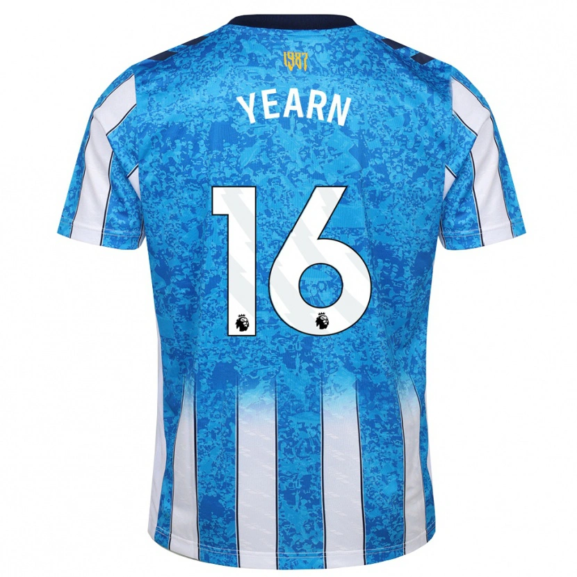 Danxen Hombre Camiseta Kai Yearn #16 Blanco Azul Naranja 1ª Equipación 2026/27 La Camisa México