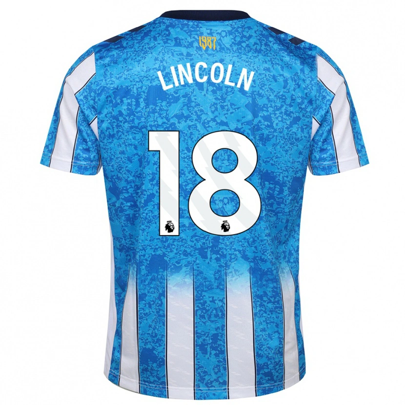 Danxen Hombre Camiseta Khavarni Lincoln #18 Blanco Azul Naranja 1ª Equipación 2026/27 La Camisa México