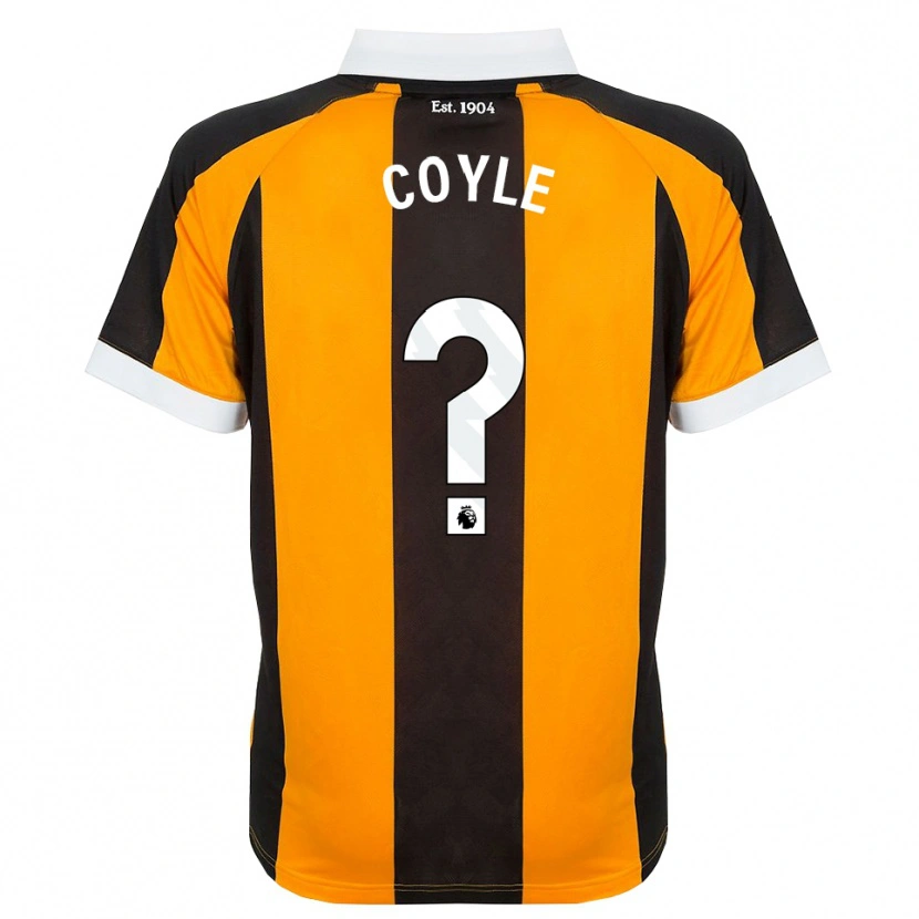 Danxen Hombre Camiseta Rocco Coyle #0 Naranja Negro Blanco 1ª Equipación 2026/27 La Camisa México