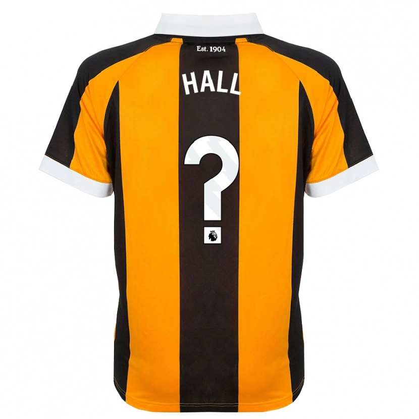 Danxen Hombre Camiseta Sincere Hall #0 Naranja Negro Blanco 1ª Equipación 2026/27 La Camisa México