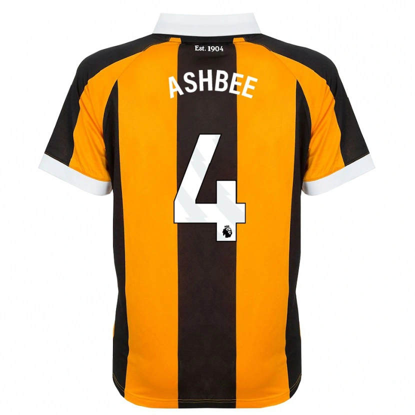 Danxen Hombre Camiseta Stanley Ashbee #4 Naranja Negro Blanco 1ª Equipación 2026/27 La Camisa México