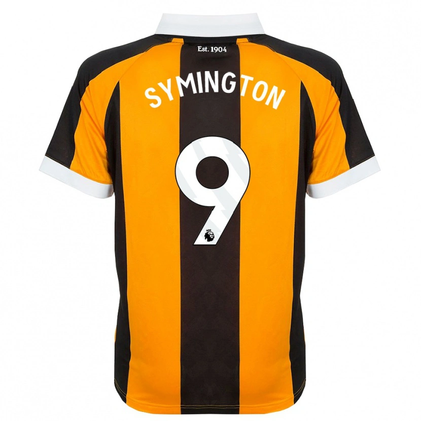 Danxen Hombre Camiseta Jo Symington #9 Naranja Negro Blanco 1ª Equipación 2026/27 La Camisa México
