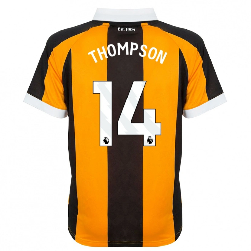 Danxen Hombre Camiseta Katie Thompson #14 Naranja Negro Blanco 1ª Equipación 2026/27 La Camisa México