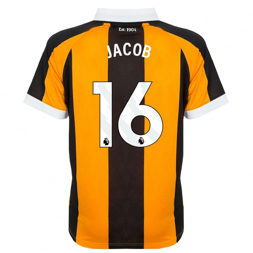 Danxen Hombre Camiseta Matty Jacob #16 Naranja Negro Blanco 1ª Equipación 2026/27 La Camisa México
