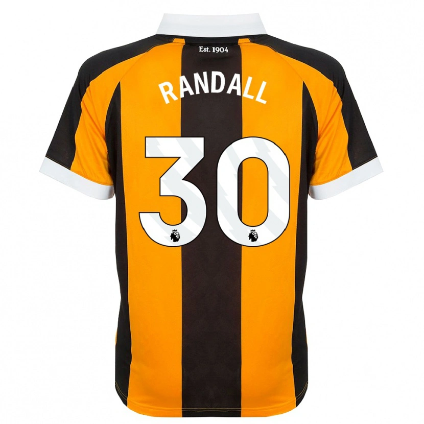 Danxen Hombre Camiseta Jennifer Randall #30 Naranja Negro Blanco 1ª Equipación 2026/27 La Camisa México