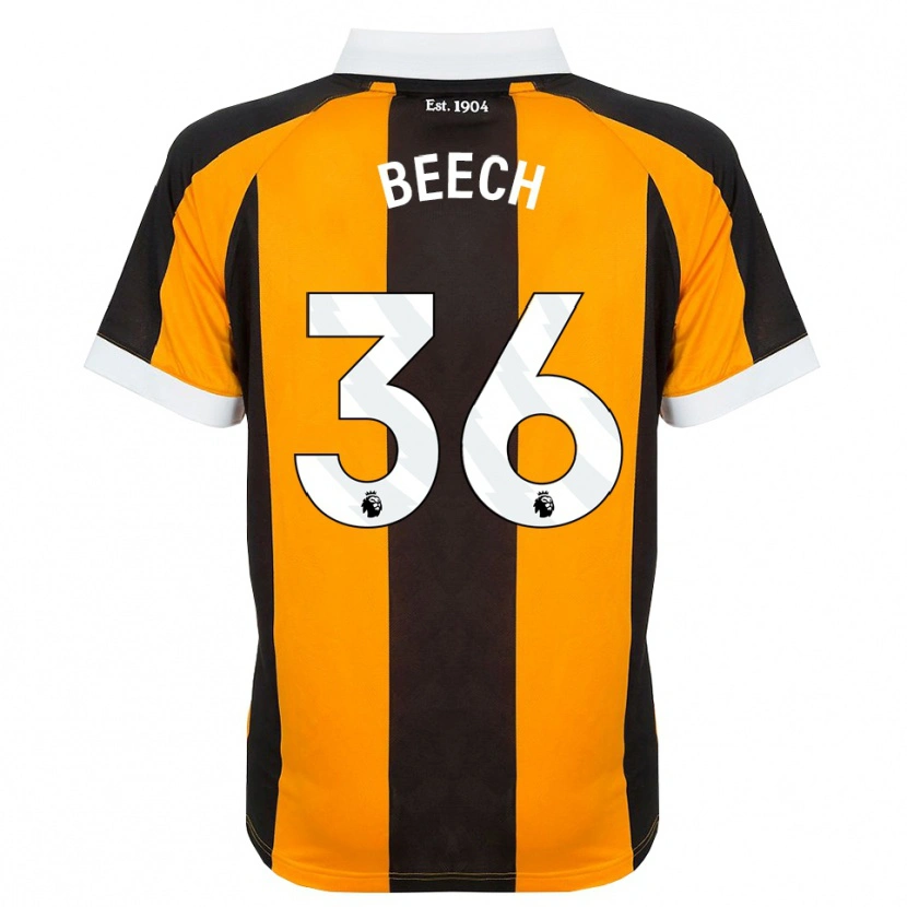 Danxen Hombre Camiseta Amy Beech #36 Naranja Negro Blanco 1ª Equipación 2026/27 La Camisa México