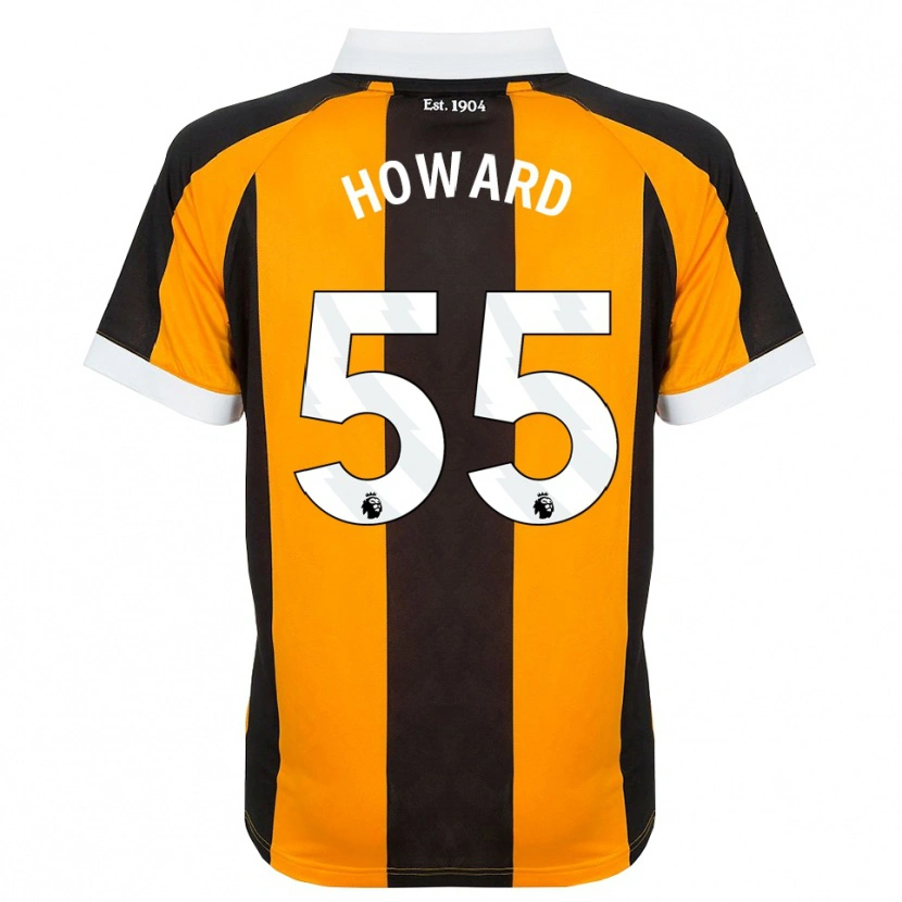 Danxen Hombre Camiseta Archie Howard #55 Naranja Negro Blanco 1ª Equipación 2026/27 La Camisa México
