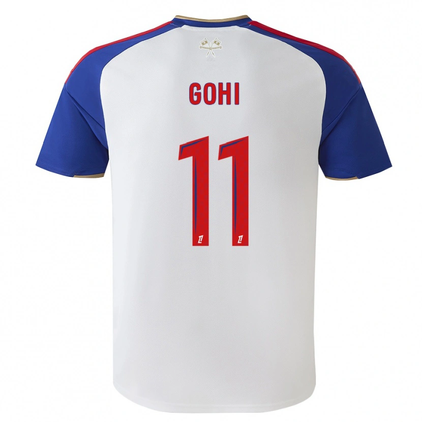 Danxen Hombre Camiseta Gnadou Gohi #11 Azul Real Rojo Blanco 1ª Equipación 2026/27 La Camisa México