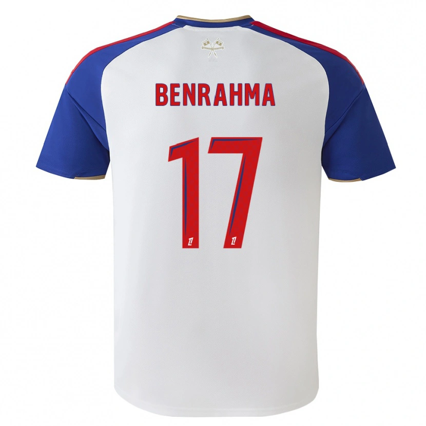 Danxen Hombre Camiseta Said Benrahma #17 Azul Real Rojo Blanco 1ª Equipación 2026/27 La Camisa México