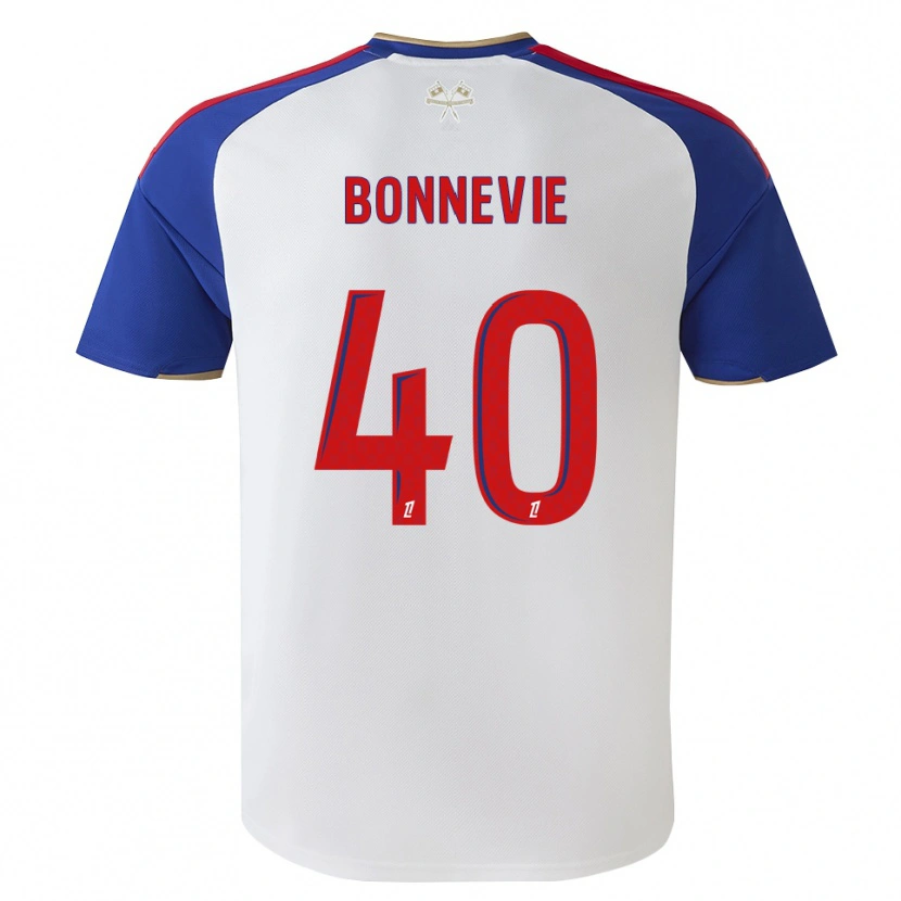 Danxen Hombre Camiseta Kayne Bonnevie #40 Azul Real Rojo Blanco 1ª Equipación 2026/27 La Camisa México