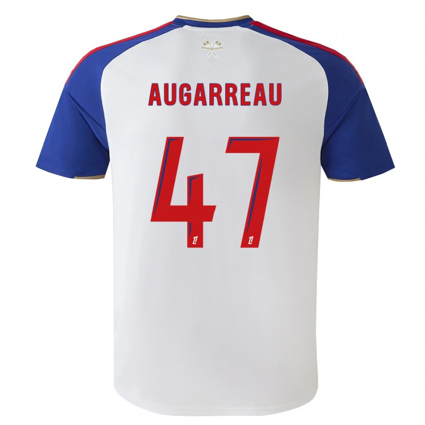 Danxen Hombre Camiseta Sofiane Augarreau #47 Azul Real Rojo Blanco 1ª Equipación 2026/27 La Camisa México