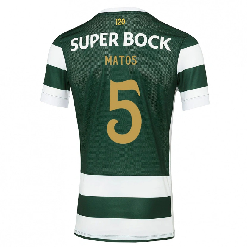 Danxen Hombre Camiseta Sérgio Matos #5 Grisardodarkslategray Blanco 1ª Equipación 2026/27 La Camisa México