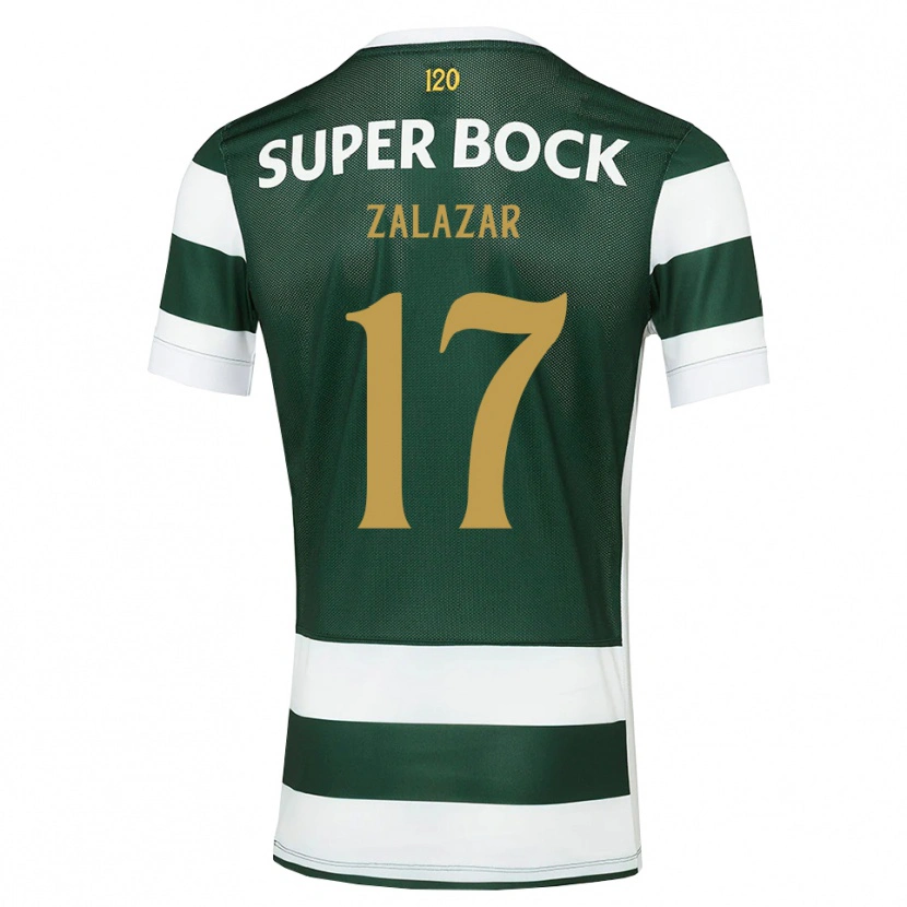 Danxen Hombre Camiseta Rodrigo Zalazar #17 Grisardodarkslategray Blanco 1ª Equipación 2026/27 La Camisa México