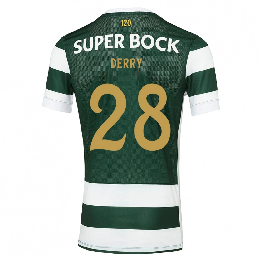 Danxen Hombre Camiseta Jesse Derry #28 Grisardodarkslategray Blanco 1ª Equipación 2026/27 La Camisa México