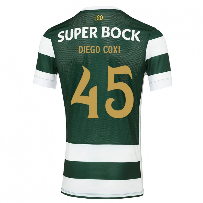 Danxen Hombre Camiseta Diego Coxi #45 Grisardodarkslategray Blanco 1ª Equipación 2026/27 La Camisa México