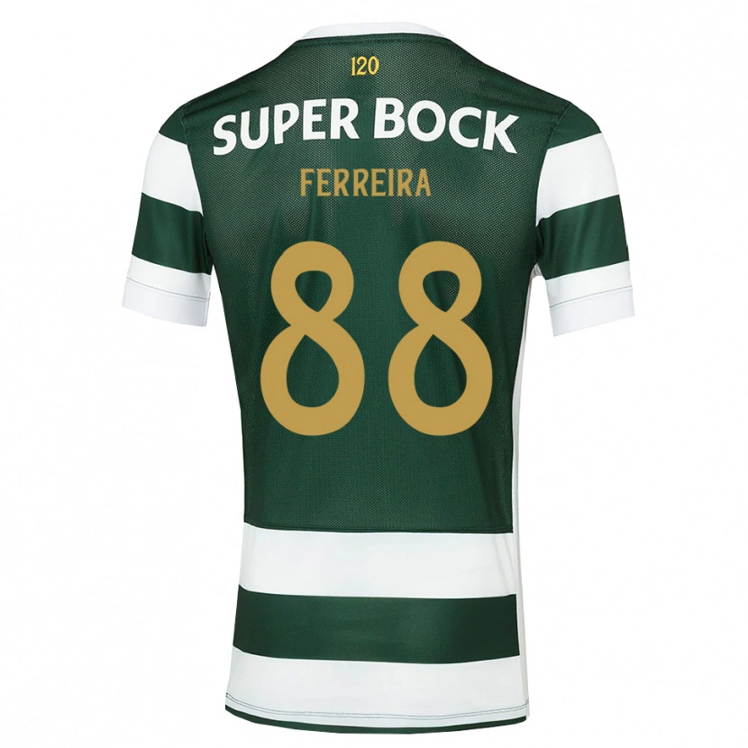 Danxen Hombre Camiseta Tiago Ferreira #88 Grisardodarkslategray Blanco 1ª Equipación 2026/27 La Camisa México