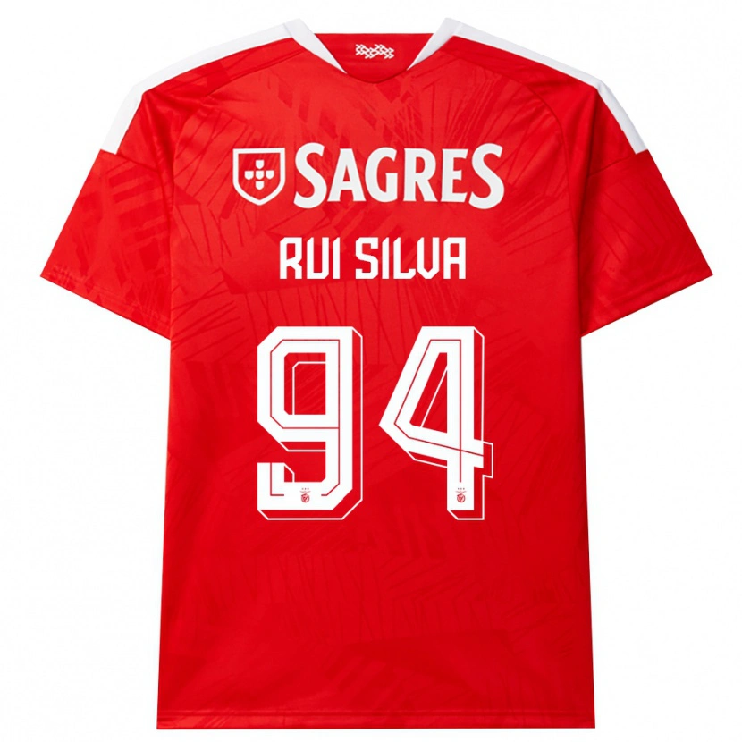Danxen Hombre Camiseta Rui Silva #94 Rojo Blanco Amarillo 1ª Equipación 2026/27 La Camisa México