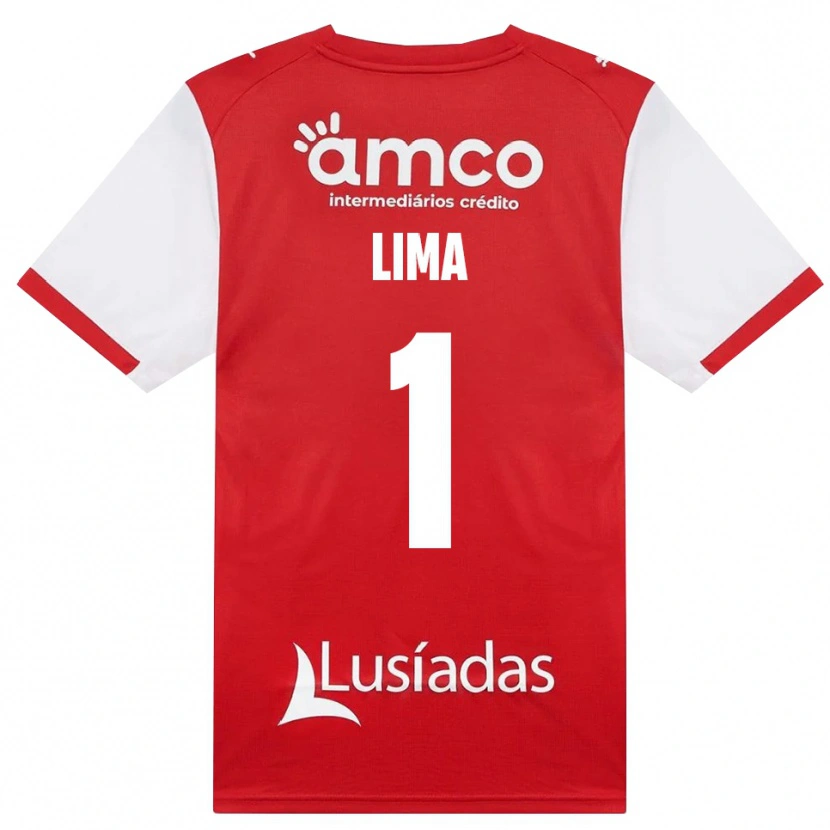 Danxen Hombre Camiseta Aline Lima #1 Rojo Blanco Negro 1ª Equipación 2026/27 La Camisa México