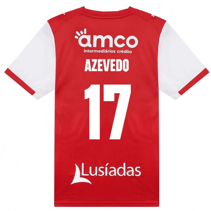 Danxen Hombre Camiseta Mariana Azevedo #17 Rojo Blanco Negro 1ª Equipación 2026/27 La Camisa México