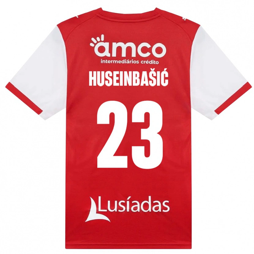 Danxen Hombre Camiseta Denis Huseinbasic #23 Rojo Blanco Negro 1ª Equipación 2026/27 La Camisa México