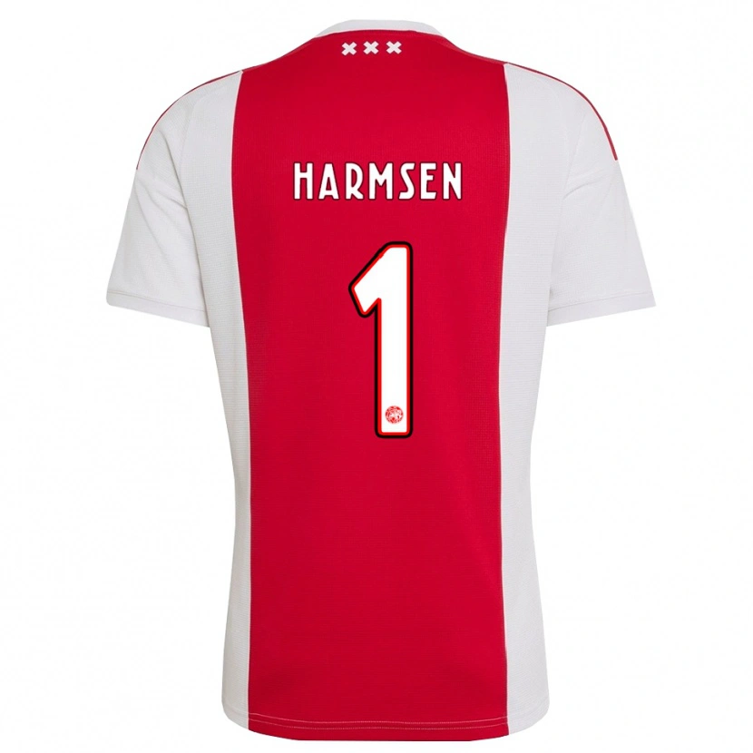 Danxen Hombre Camiseta Tymo Harmsen #1 Rojo Blanco Amarillo 1ª Equipación 2026/27 La Camisa México