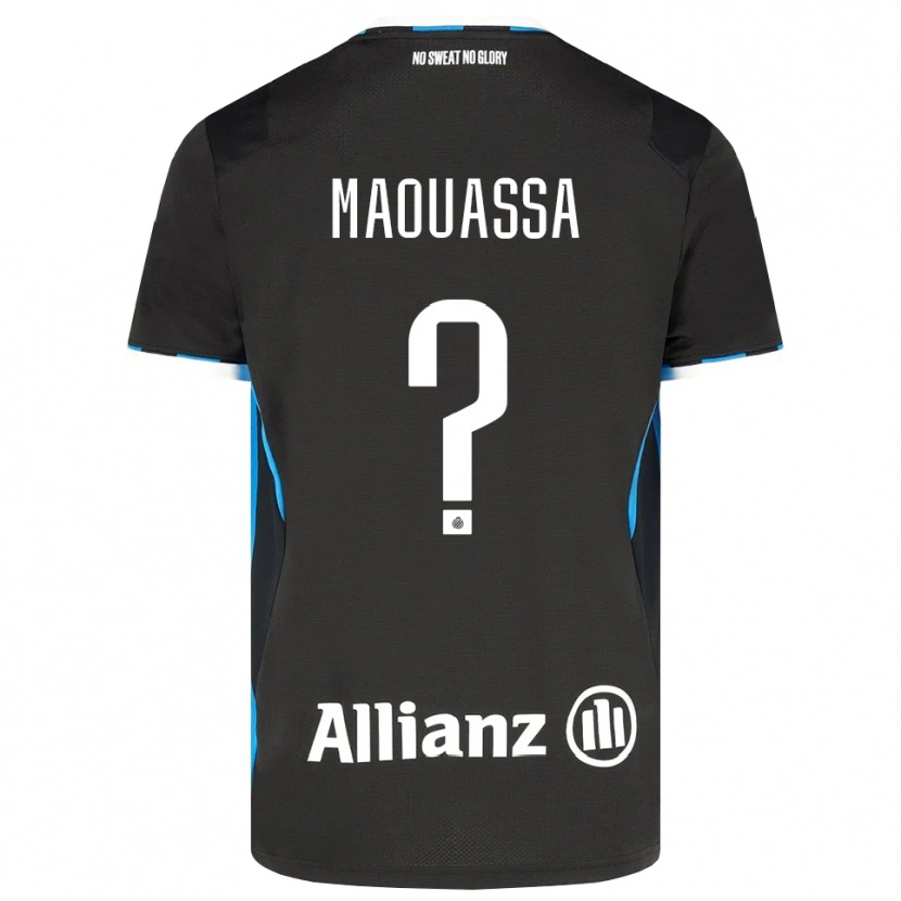 Danxen Hombre Camiseta Faitout Maouassa #0 Negro Rojo Azul 1ª Equipación 2026/27 La Camisa México