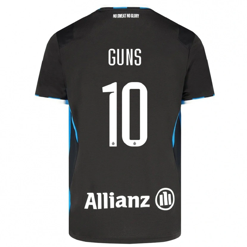 Danxen Hombre Camiseta Celien Guns #10 Negro Rojo Azul 1ª Equipación 2026/27 La Camisa México