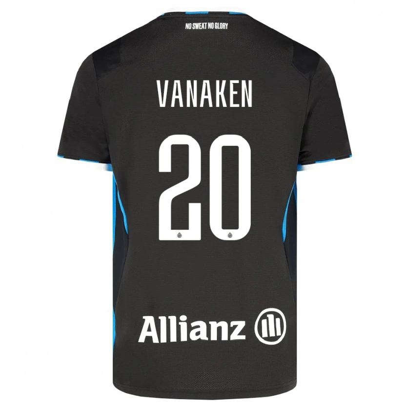 Danxen Hombre Camiseta Hans Vanaken #20 Negro Rojo Azul 1ª Equipación 2026/27 La Camisa México