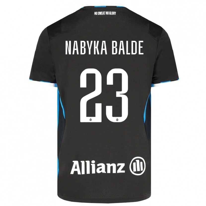 Danxen Hombre Camiseta Mamadou Balde #23 Negro Rojo Azul 1ª Equipación 2026/27 La Camisa México