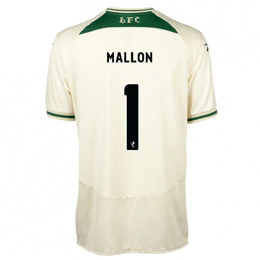 Danxen Hombre Camiseta Ryan Mallon #1 Blanco Verde Bosque 2ª Equipación 2026/27 La Camisa México