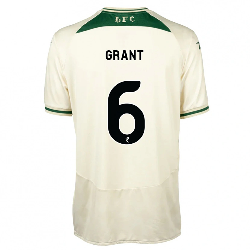 Danxen Hombre Camiseta Ciara Grant #6 Blanco Verde Bosque 2ª Equipación 2026/27 La Camisa México