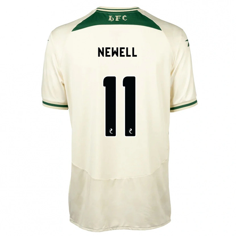 Danxen Hombre Camiseta Joe Newell #11 Blanco Verde Bosque 2ª Equipación 2026/27 La Camisa México