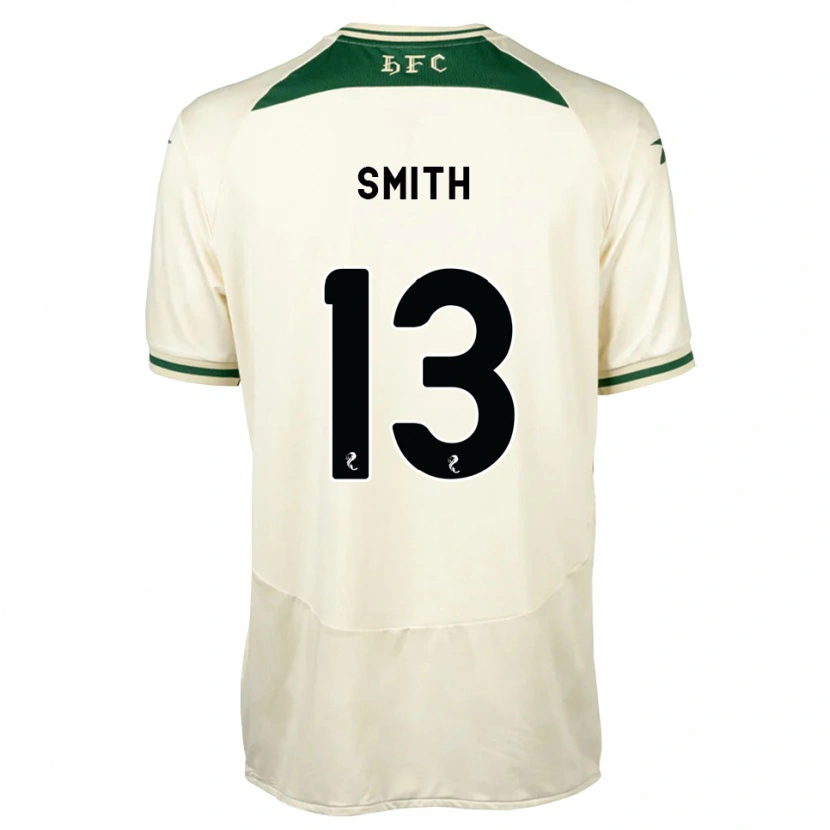 Danxen Hombre Camiseta Jordan Smith #13 Blanco Verde Bosque 2ª Equipación 2026/27 La Camisa México