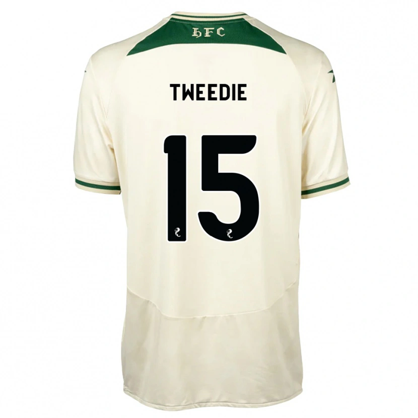 Danxen Hombre Camiseta Lia Tweedie #15 Blanco Verde Bosque 2ª Equipación 2026/27 La Camisa México