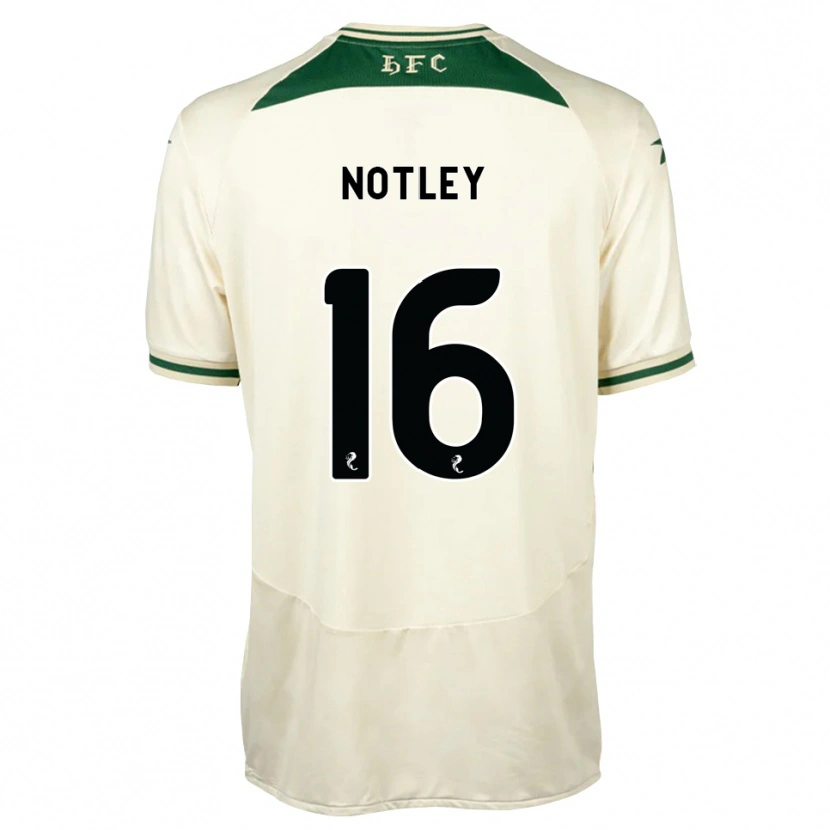 Danxen Hombre Camiseta Ellis Notley #16 Blanco Verde Bosque 2ª Equipación 2026/27 La Camisa México