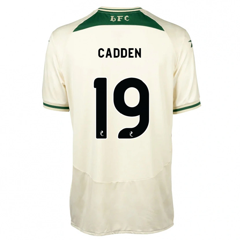 Danxen Hombre Camiseta Nicky Cadden #19 Blanco Verde Bosque 2ª Equipación 2026/27 La Camisa México