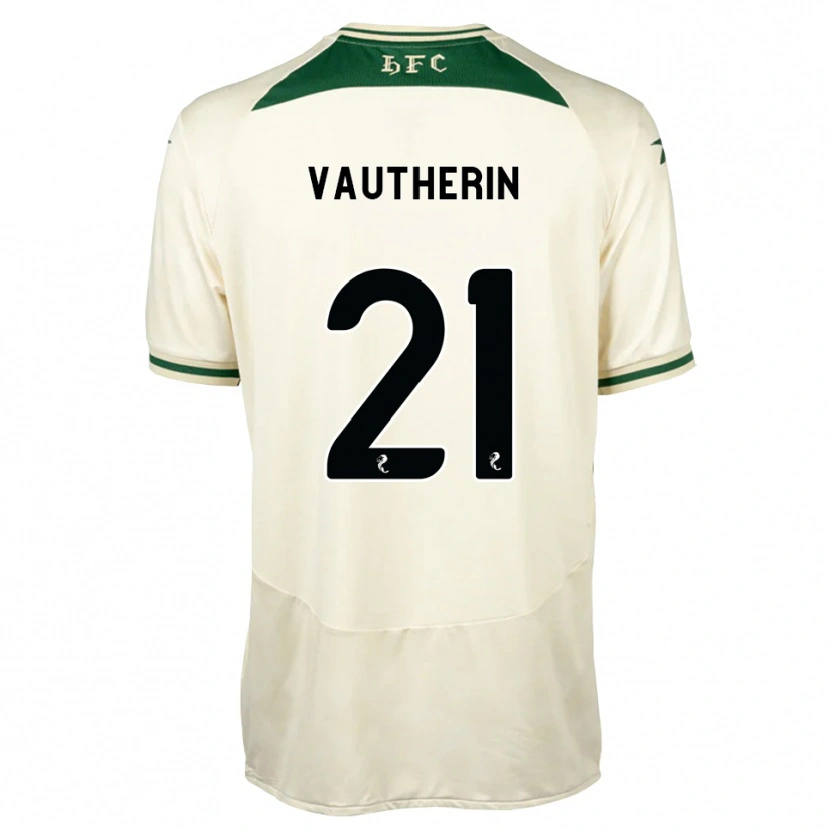 Danxen Hombre Camiseta Sam Vautherin #21 Blanco Verde Bosque 2ª Equipación 2026/27 La Camisa México