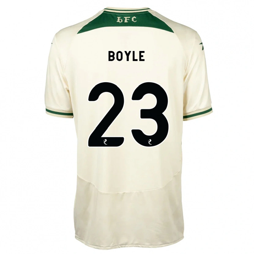Danxen Hombre Camiseta Rachael Boyle #23 Blanco Verde Bosque 2ª Equipación 2026/27 La Camisa México