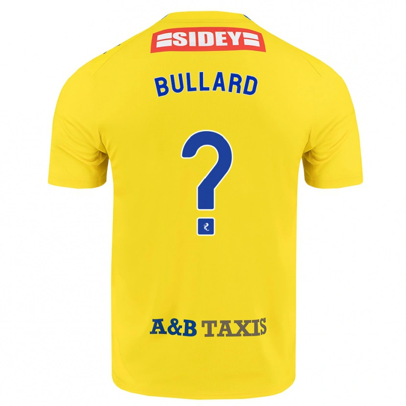 Danxen Hombre Camiseta Cole Bullard #0 Amarillo Azul Negro 2ª Equipación 2026/27 La Camisa México