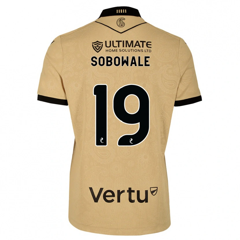Danxen Hombre Camiseta Tunmise Sobowale #19 Madera De Burlón Negro 2ª Equipación 2026/27 La Camisa México