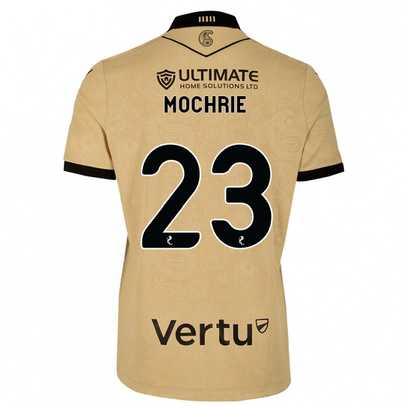 Danxen Hombre Camiseta Chris Mochrie #23 Madera De Burlón Negro 2ª Equipación 2026/27 La Camisa México