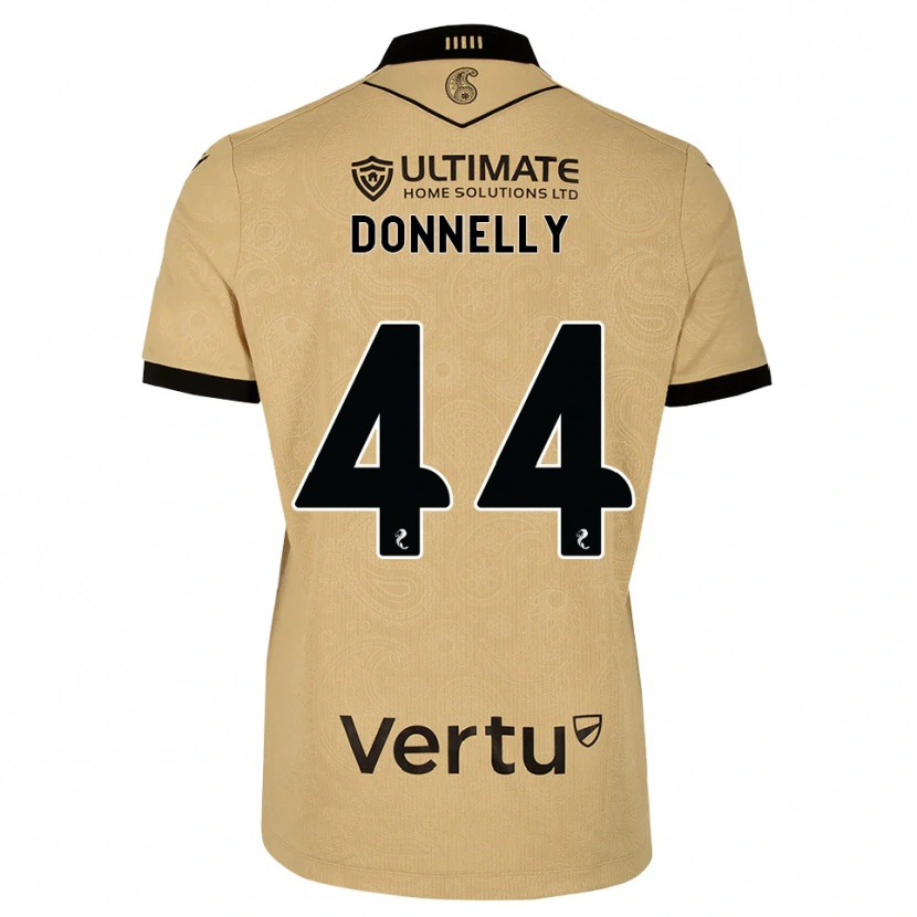 Danxen Hombre Camiseta Liam Donnelly #44 Madera De Burlón Negro 2ª Equipación 2026/27 La Camisa México