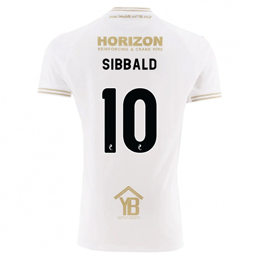 Danxen Hombre Camiseta Craig Sibbald #10 Trigo Blanco 2ª Equipación 2026/27 La Camisa México
