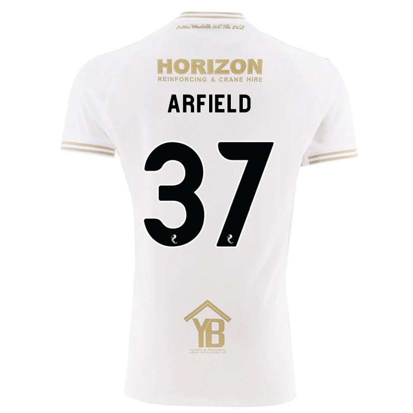 Danxen Hombre Camiseta Scott Arfield #37 Trigo Blanco 2ª Equipación 2026/27 La Camisa México