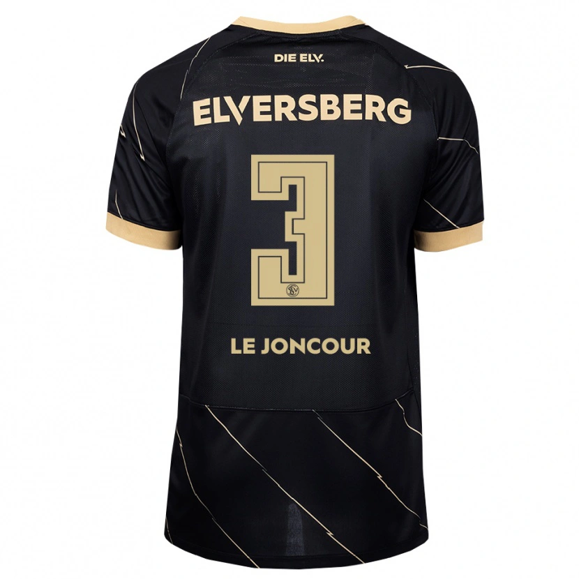 Danxen Hombre Camiseta Florian Le Joncour #3 Negro Marrón 2ª Equipación 2026/27 La Camisa México